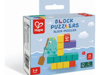 20 Bloques De Madera Hape Juguete Juego Puzzle Formas 20