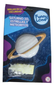 Set Chico Estrellas Y Planetas Brilla Cresko Sharif Express Forma Saturno