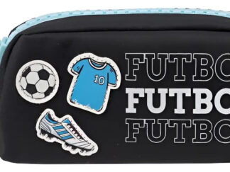 Cartuchera Escolar Infantil Talbot Zippi 1 Cierre Canopla Color Futbol Fútbol