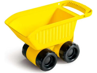 Camión Volcador Vehículo De Juguete Hape 15cm Juego E4098 Amarillo